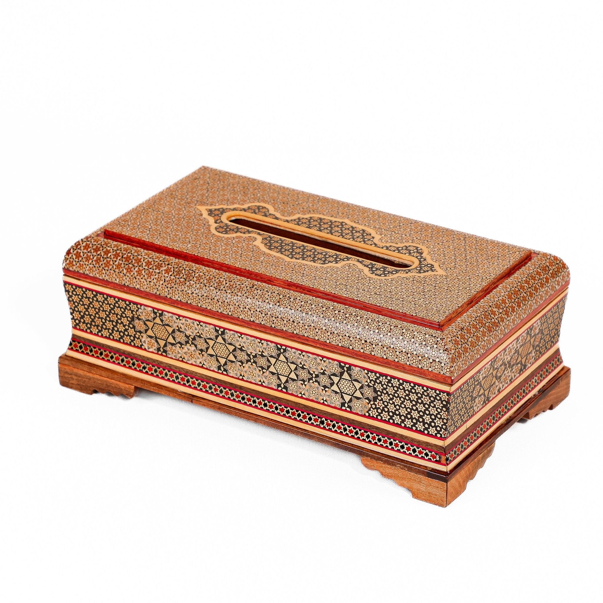 Tissue Box – Cross Model – Full Khatam - 01 - Meraas Gallery