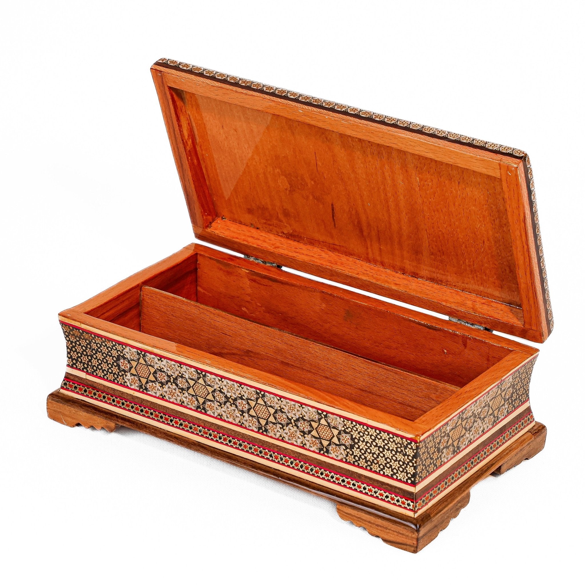 Cutlery Box with Hinge – Wire Star Khatam – With Base - Meraas Gallery