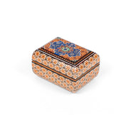 Jewelry Box – Round Top and Bottom – Studded Tazhib and Khatam Design - Meraas Gallery