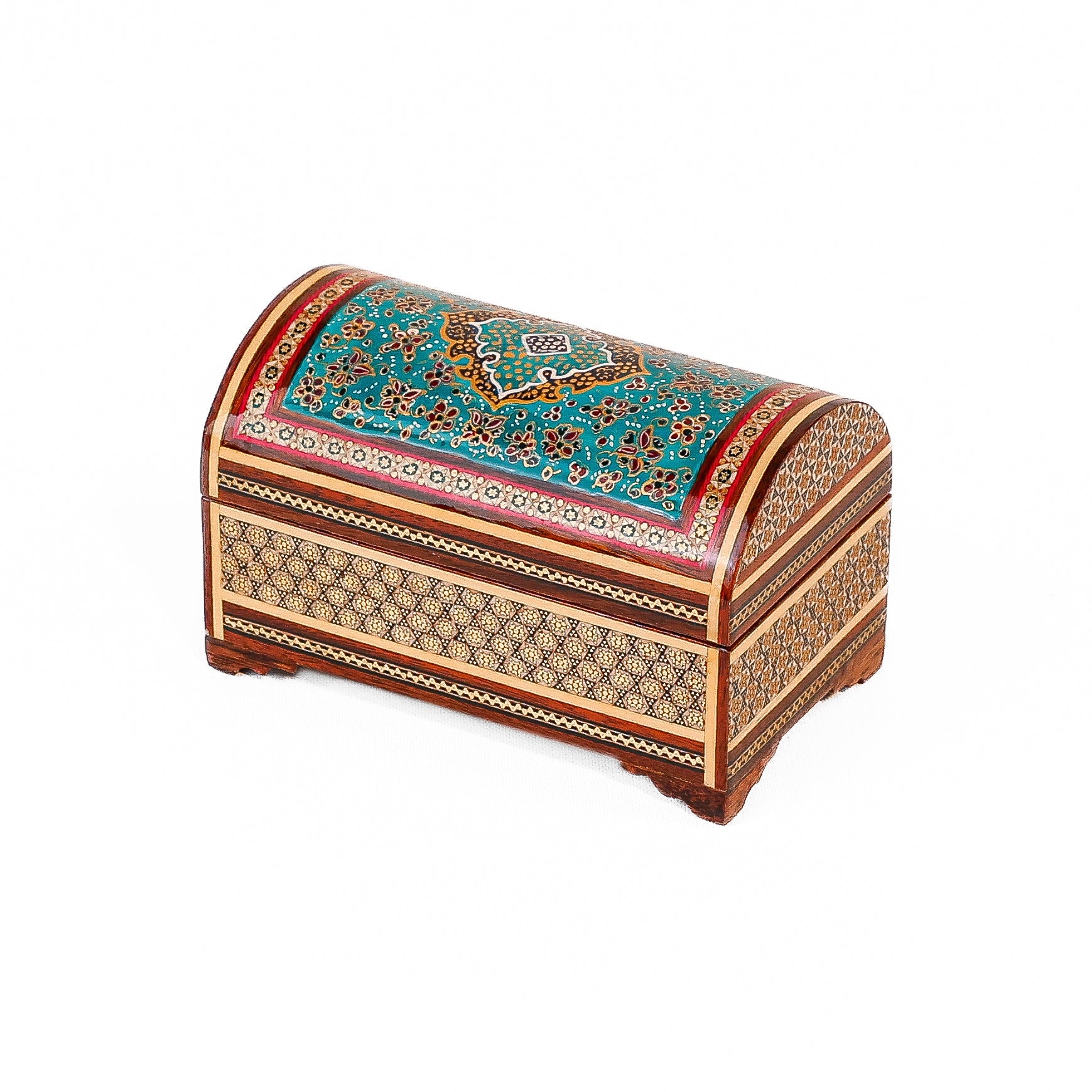 Full Khatam Chest Box – Size 10×16 – Inside Khatam - Meraas Gallery