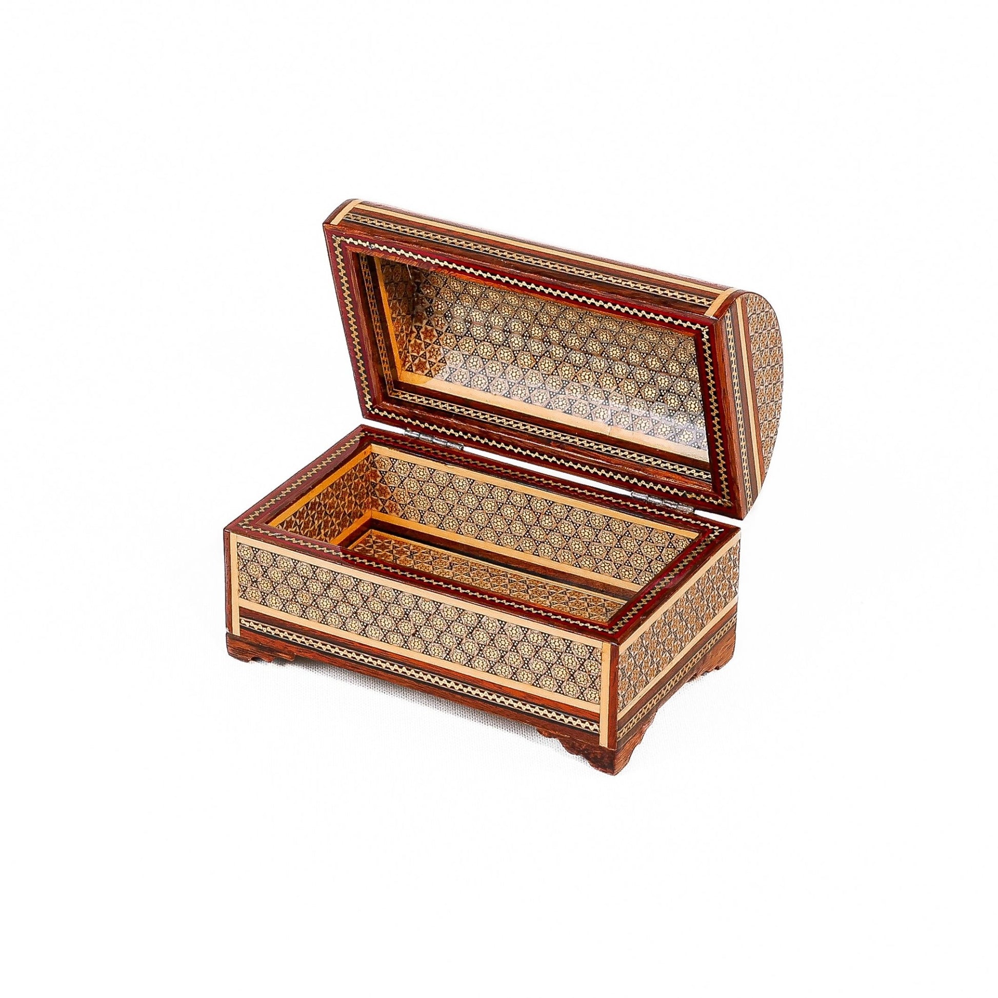 Full Khatam Chest Box – Size 10×16 – Inside Khatam - Meraas Gallery