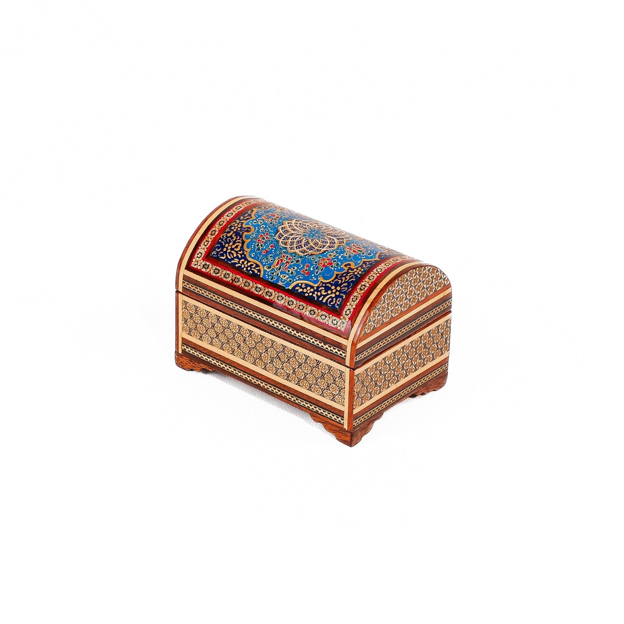 Full Khatam Chest Box – Size 10×14 – Inside Khatam - Meraas Gallery