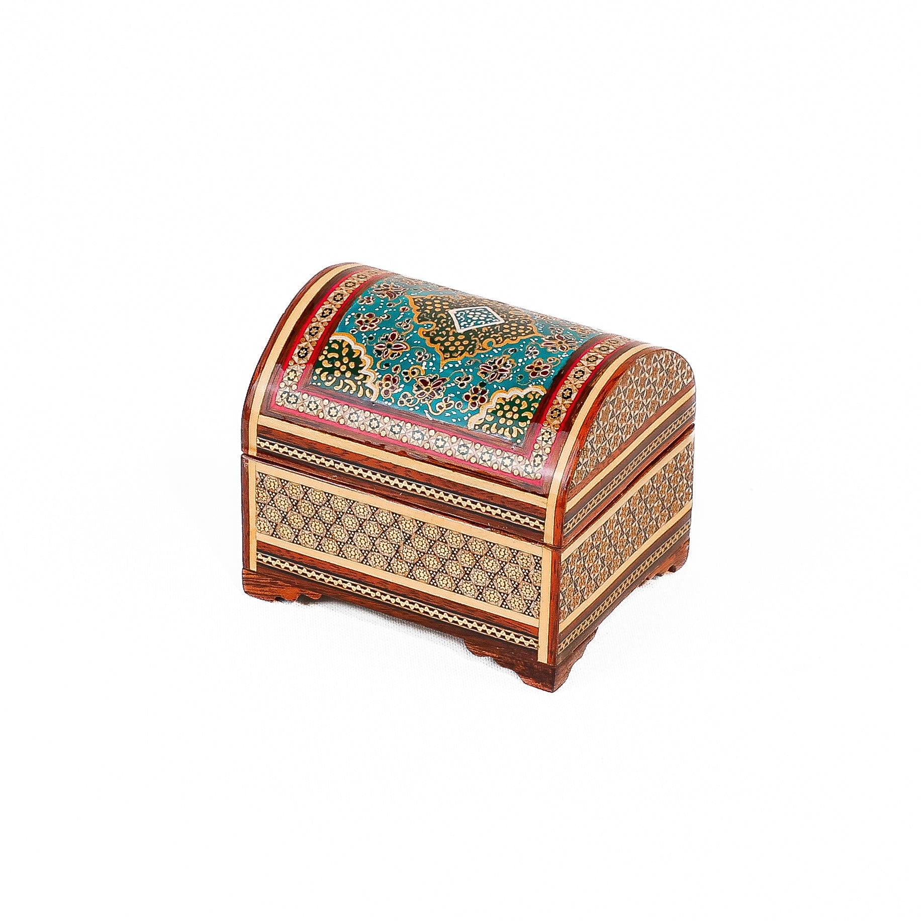 Chest Box – Size 10×13 – Inside Velvet – Khatam Design - Meraas Gallery