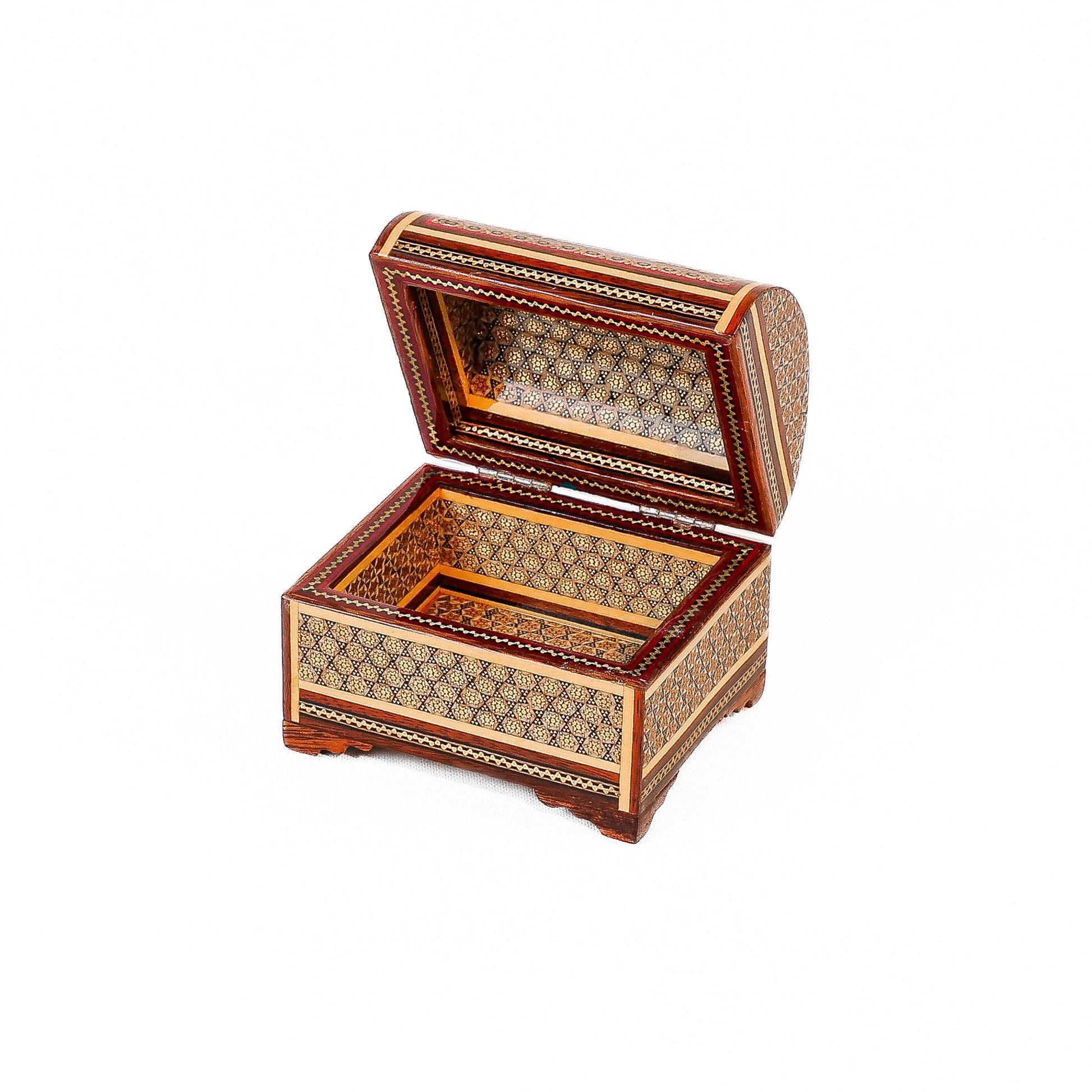 Chest Box – Size 10×13 – Inside Velvet – Khatam Design - Meraas Gallery