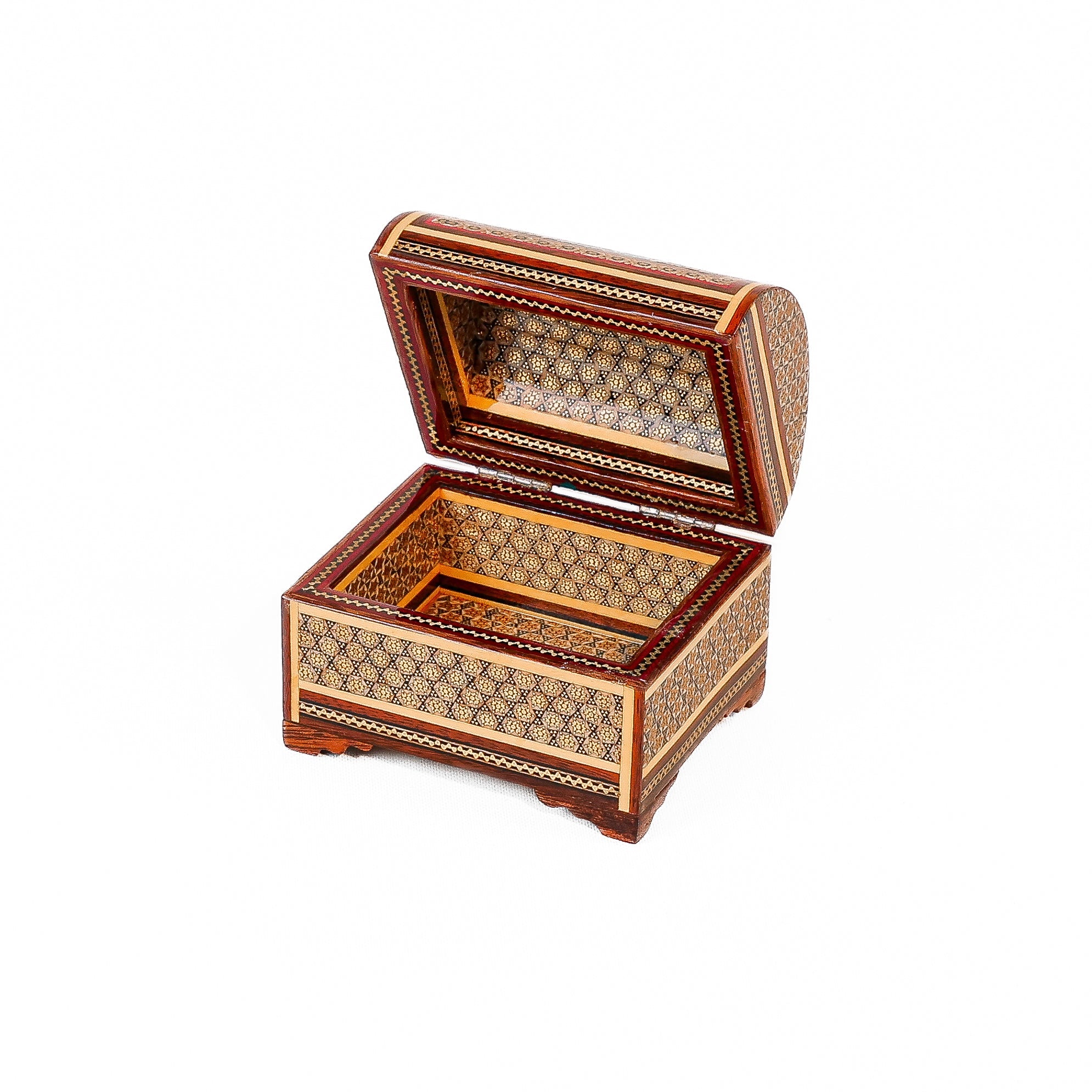 Chest Box – Size 10×13 – Inside Velvet – Khatam Design - Meraas Gallery