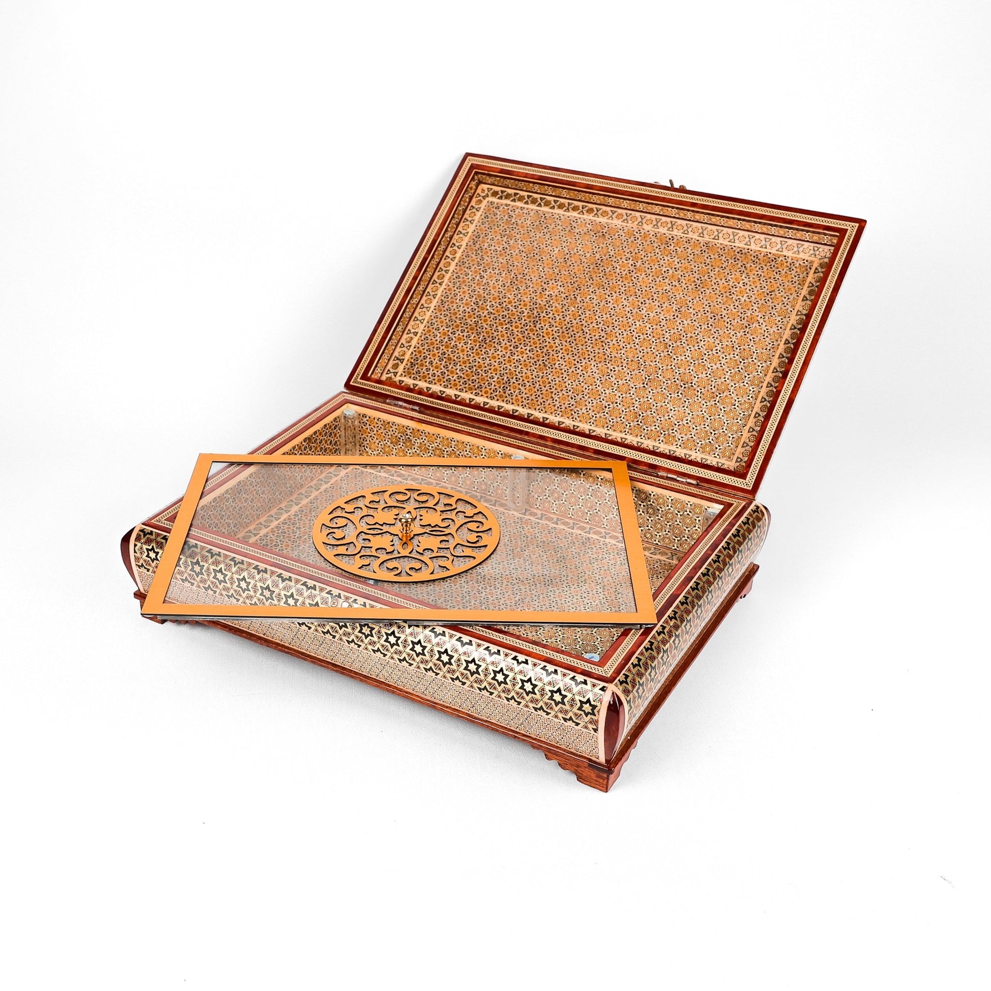 Box – Size 28×38 – Tall Wall – Inside and Outside Khatam - Meraas Gallery