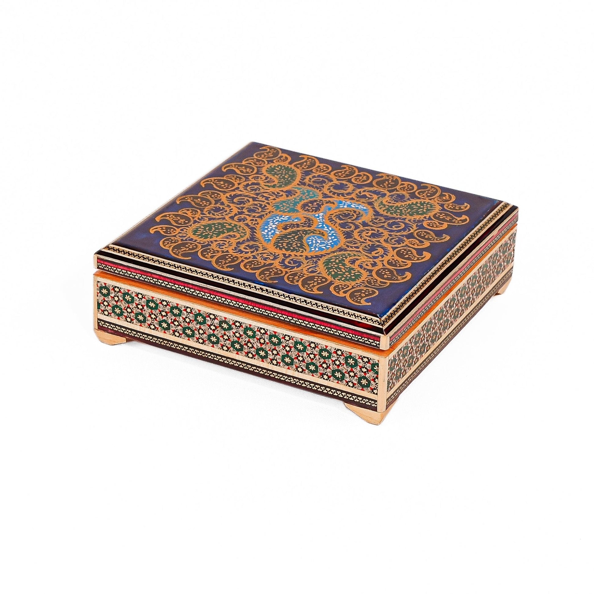 Box – Size 20 – Tazhib Painting – Inside Beechwood - Meraas Gallery