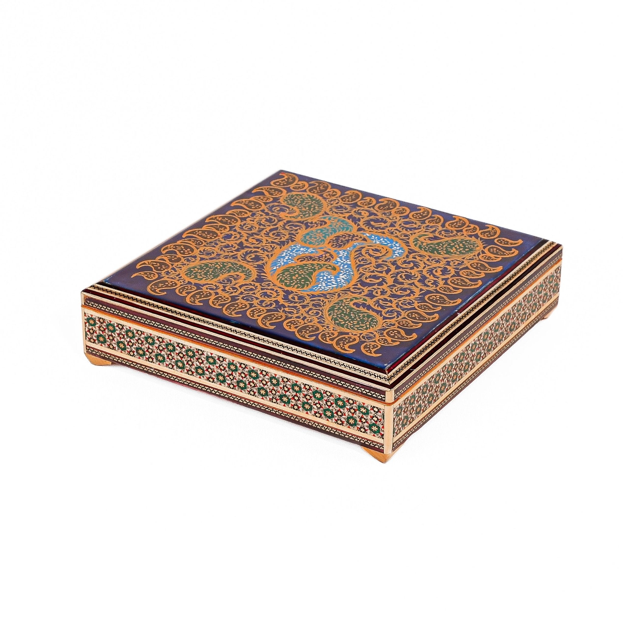 Box – Size 25 – Tazhib Painting – Inside Beechwood - Meraas Gallery