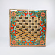Backgammon & Chess Board – Size 50 – Premium Round Edge – Chogan Design - 06 - Meraas Gallery