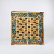 Backgammon & Chess Board – Size 50 – Premium Round Edge – Chogan Design - 09 - Meraas Gallery