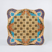 Backgammon & Chess Board – Size 50 – Full Khatam – Bone Inlay - 02 - Meraas Gallery