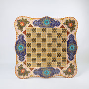 Backgammon & Chess Board – Size 50 – Full Khatam – Bone Inlay - 05 - Meraas Gallery