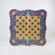 Backgammon & Chess Board – Size 50 – Full Khatam – Bone Inlay - 08 - Meraas Gallery