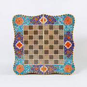 Backgammon & Chess Board – Size 40 – Full Khatam – Bone Inlay - 02 - Meraas Gallery