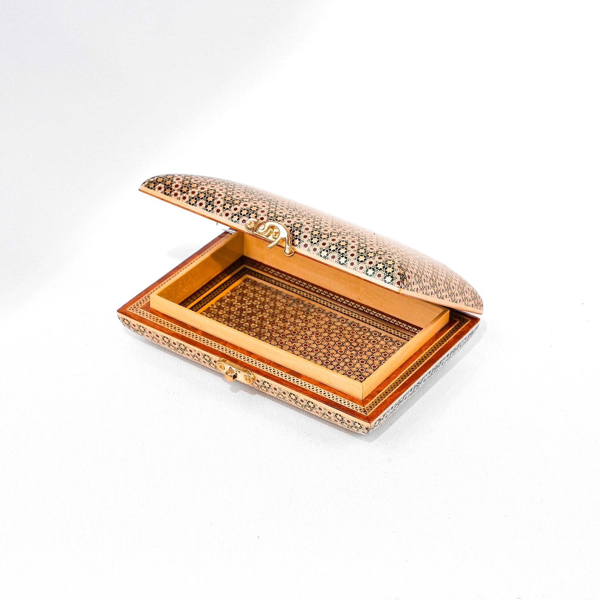 Jewelry Box – Soap Shape – Snake - Skin Khatam Design - Meraas Gallery