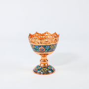 Nut Bowl – Copper & Pardazi Design – Hand - Painted – Size 11 cm - Meraas Gallery