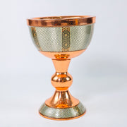 Sangab Bowl – Height 28 cm – Copper & Khatam - Meraas Gallery