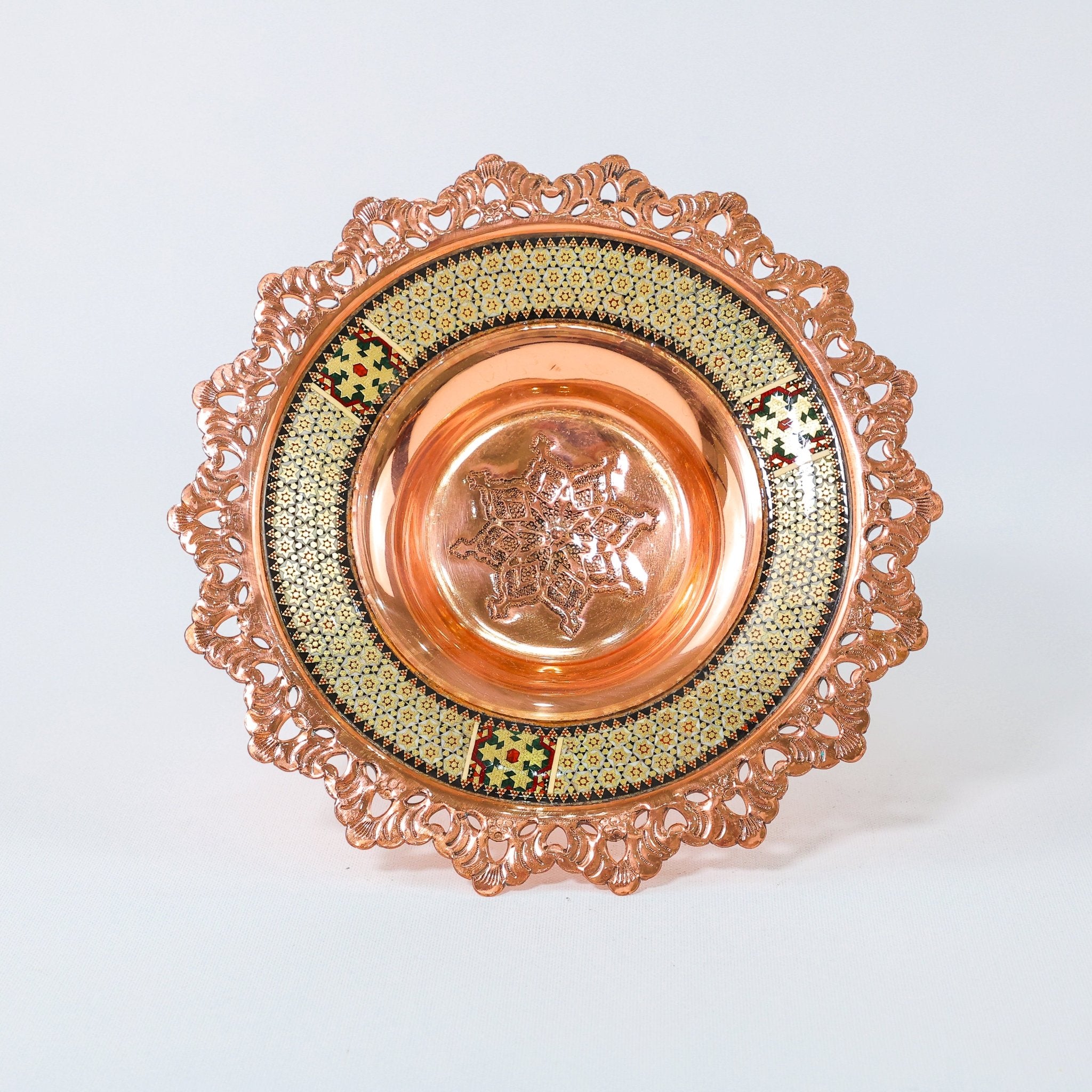 Sweet Bowl – Height 20 cm – Openwork Rim - Meraas Gallery