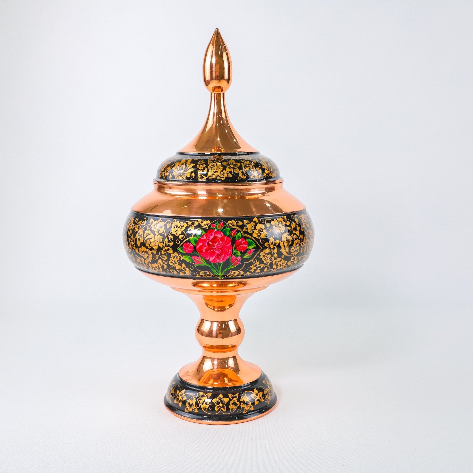 Chocolate Bowl – Height 40 cm – Golden Tashir - Meraas Gallery