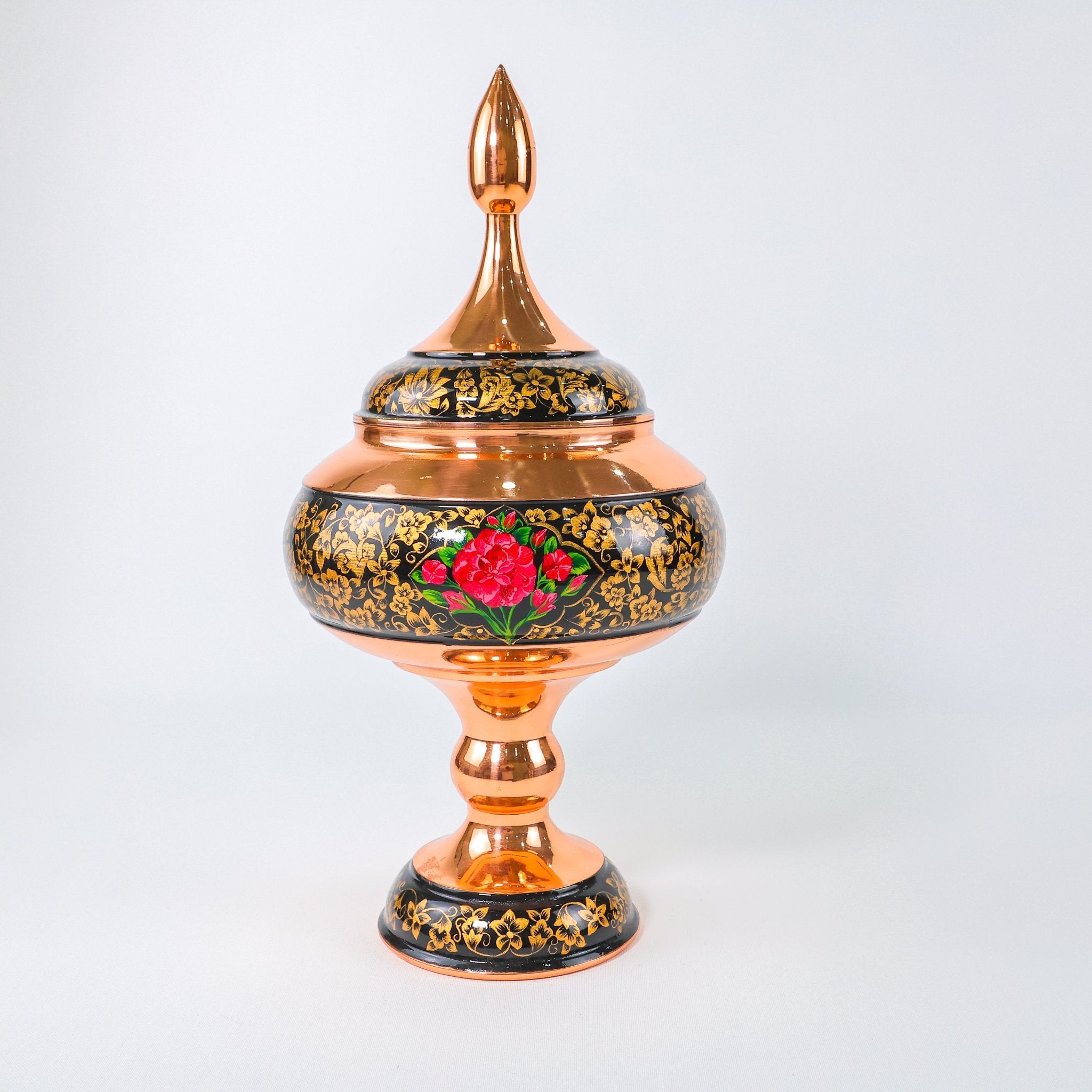 Chocolate Bowl – Height 40 cm – Golden Tashir - Meraas Gallery