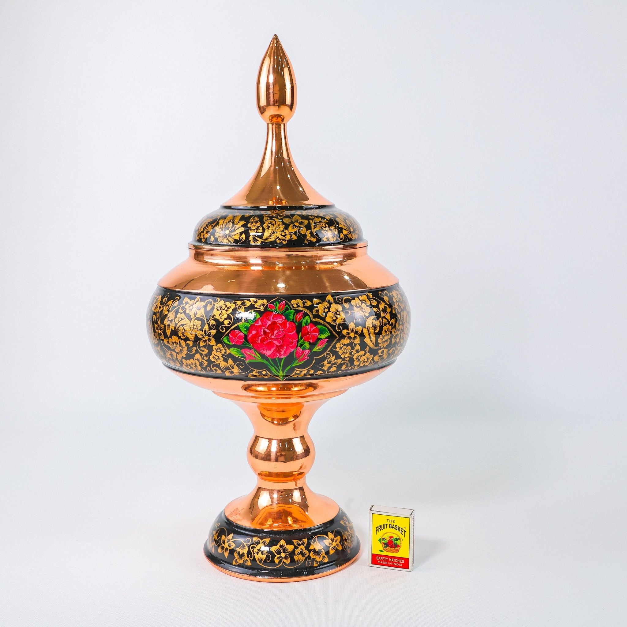 Chocolate Bowl – Height 40 cm – Golden Tashir - Meraas Gallery