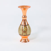 Vase – Height 16 cm – Copper & Khatam - Meraas Gallery