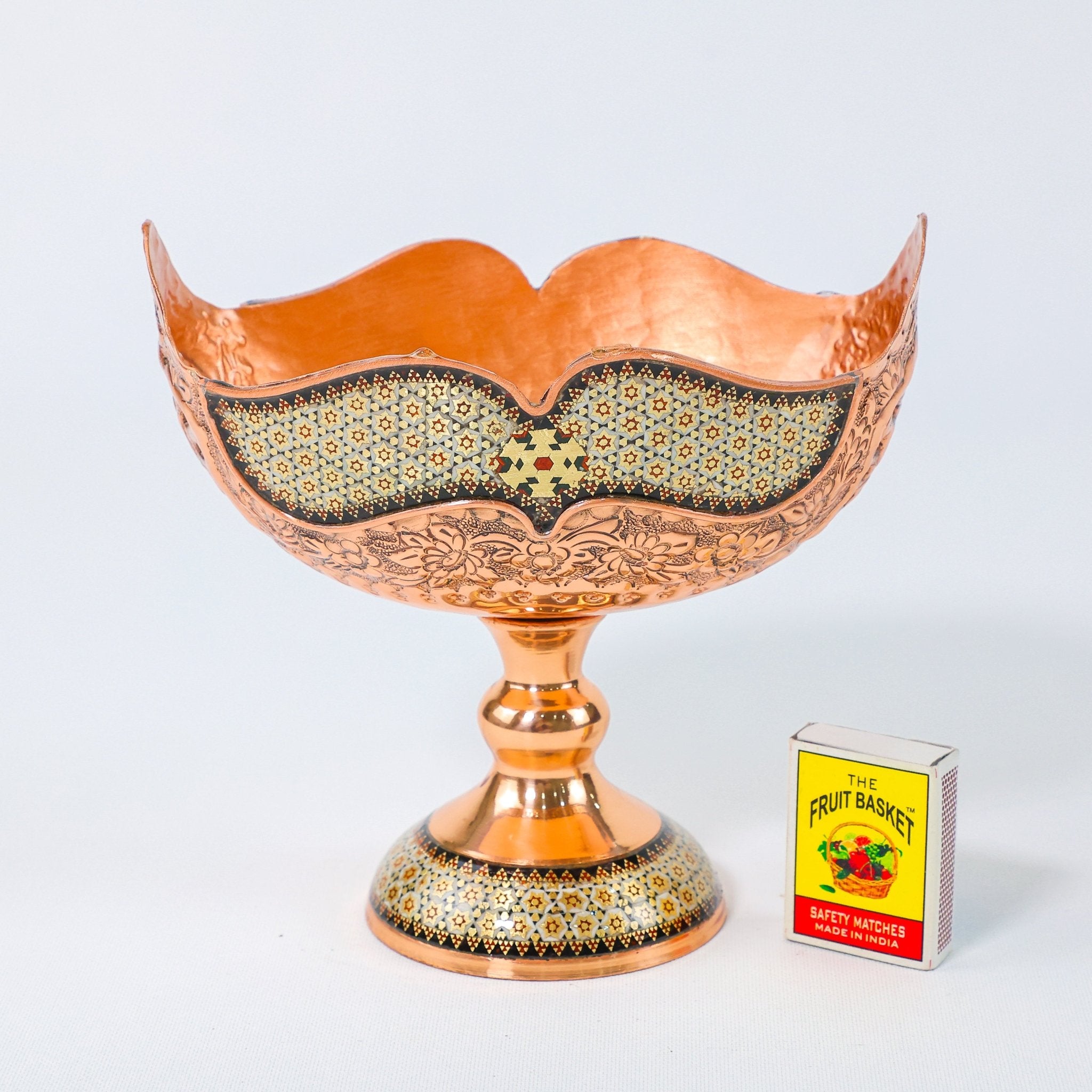 Kashkul Bowl – Size 1 – Qalam Style - Meraas Gallery