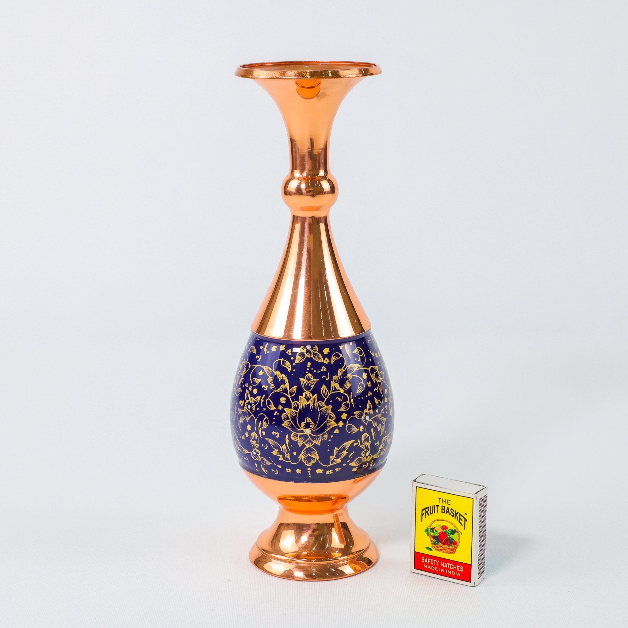 Vase – Height 25 cm – Golden Pardazi - Meraas Gallery