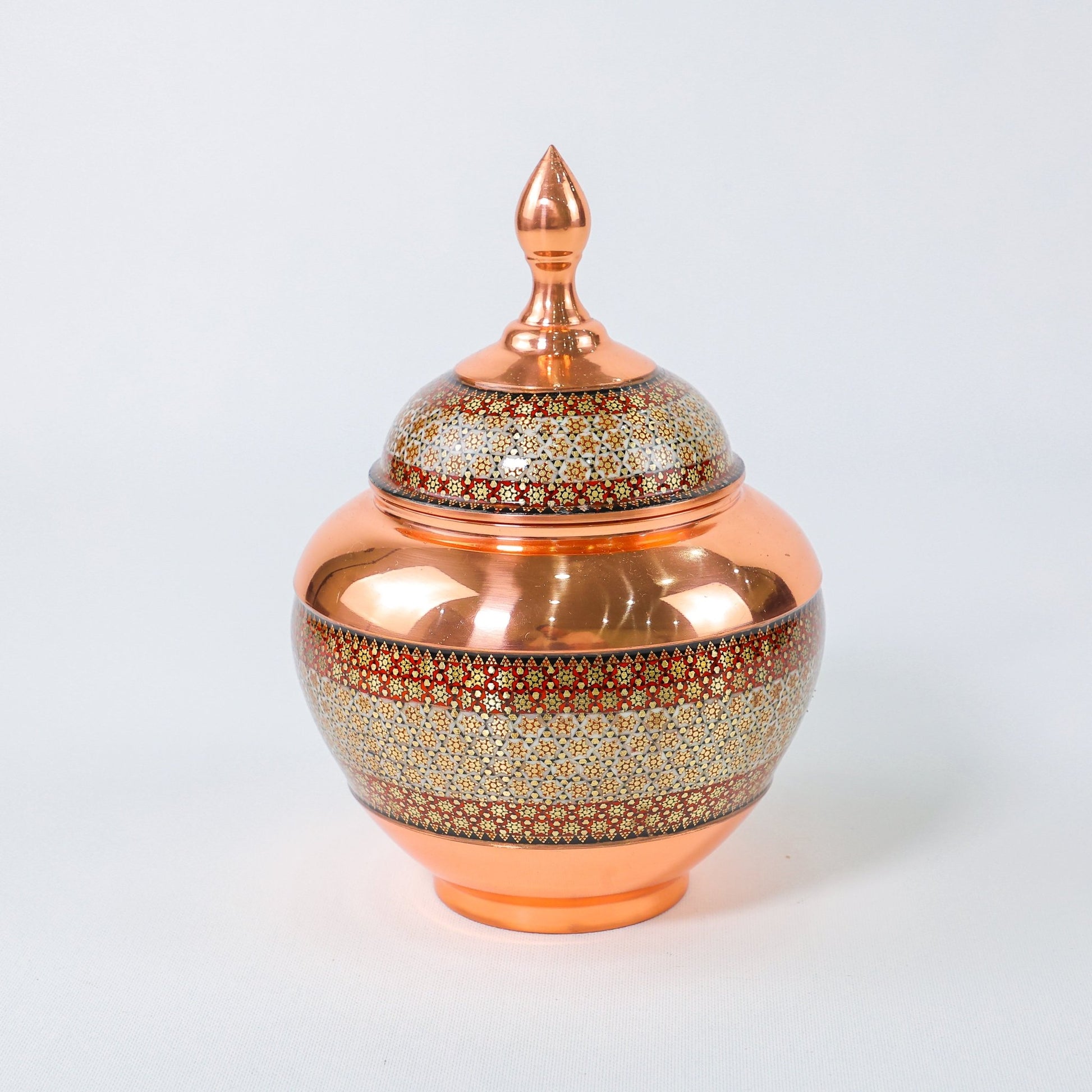 Apple - Shape Chocolate Bowl – Copper & Khatam - D2 - Meraas Gallery