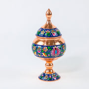 Chocolate Bowl – Copper & Pardazi Design – Hand - Painted – Model 1 - Meraas Gallery