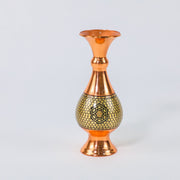 Vase – Height 16 cm – Copper & Khatam - D1 - Meraas Gallery