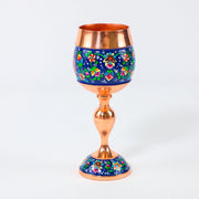 Copper Cup – Pardazi Design – Hand - Painted – Model 3 - Meraas Gallery