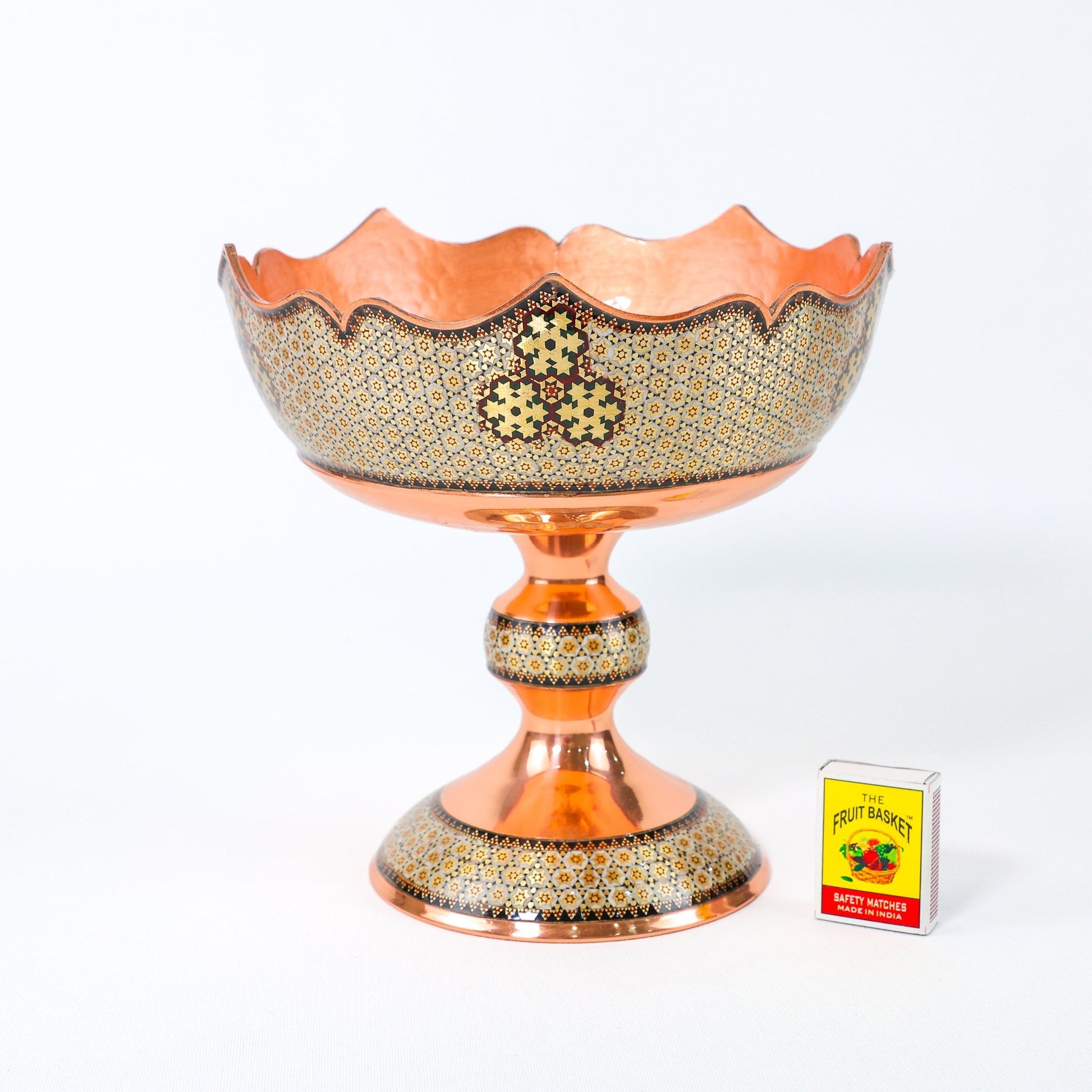 Nut Bowl – Scalloped Rim – Size 20 cm - Meraas Gallery