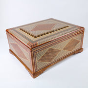 Shirazi Khatam Box – Velvet Interior – Size 52 × 42 cm - D1 - Meraas Gallery