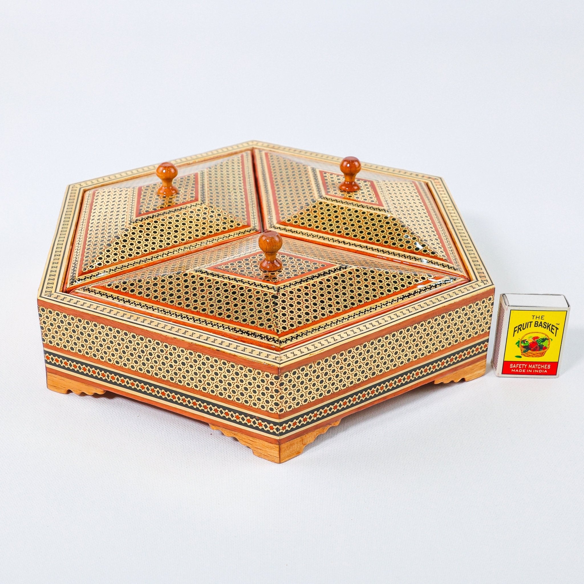 Chocolate Box – Three - Section Medium – Straight Sides - Meraas Gallery