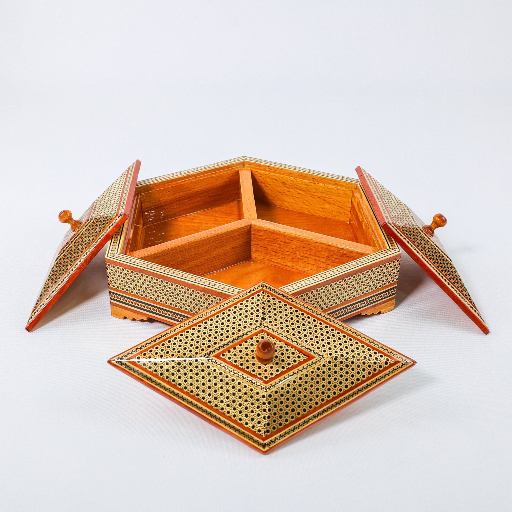 Chocolate Box – Three - Section Medium – Straight Sides - Meraas Gallery