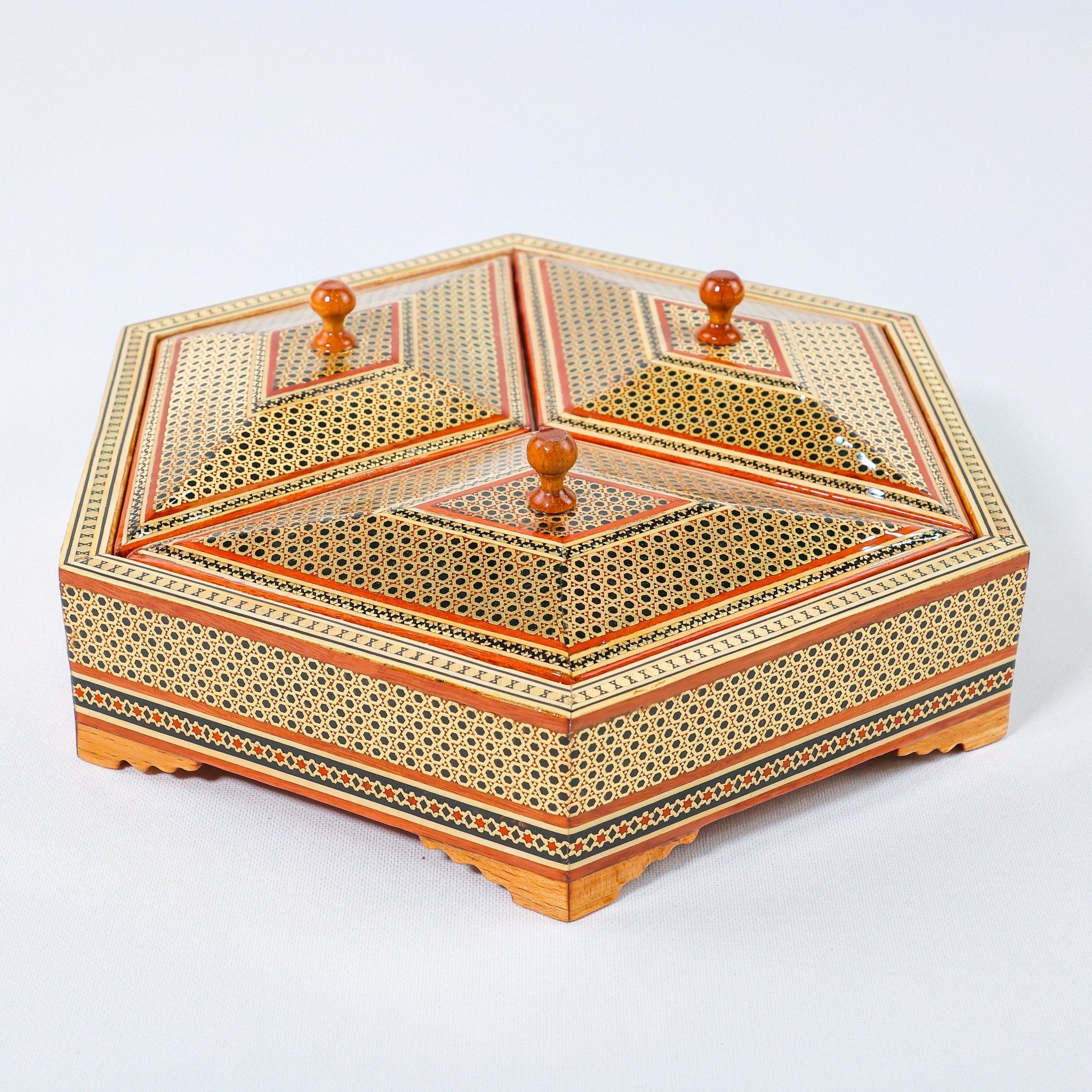 Chocolate Box – Three - Section Medium – Straight Sides - Meraas Gallery