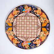 Round Board – Shirazi Hand - Painted – Size 70 cm - Meraas Gallery