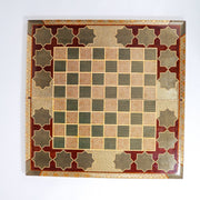 Backgammon Board – Full Khatam – Premium Mixed Wood & Walnut – Size 60 cm - Meraas Gallery