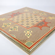 Backgammon Board – Khatam Inlay – Toranj Motif – Shirazi Style – Design 02 – Size 70 cm - Meraas Gallery