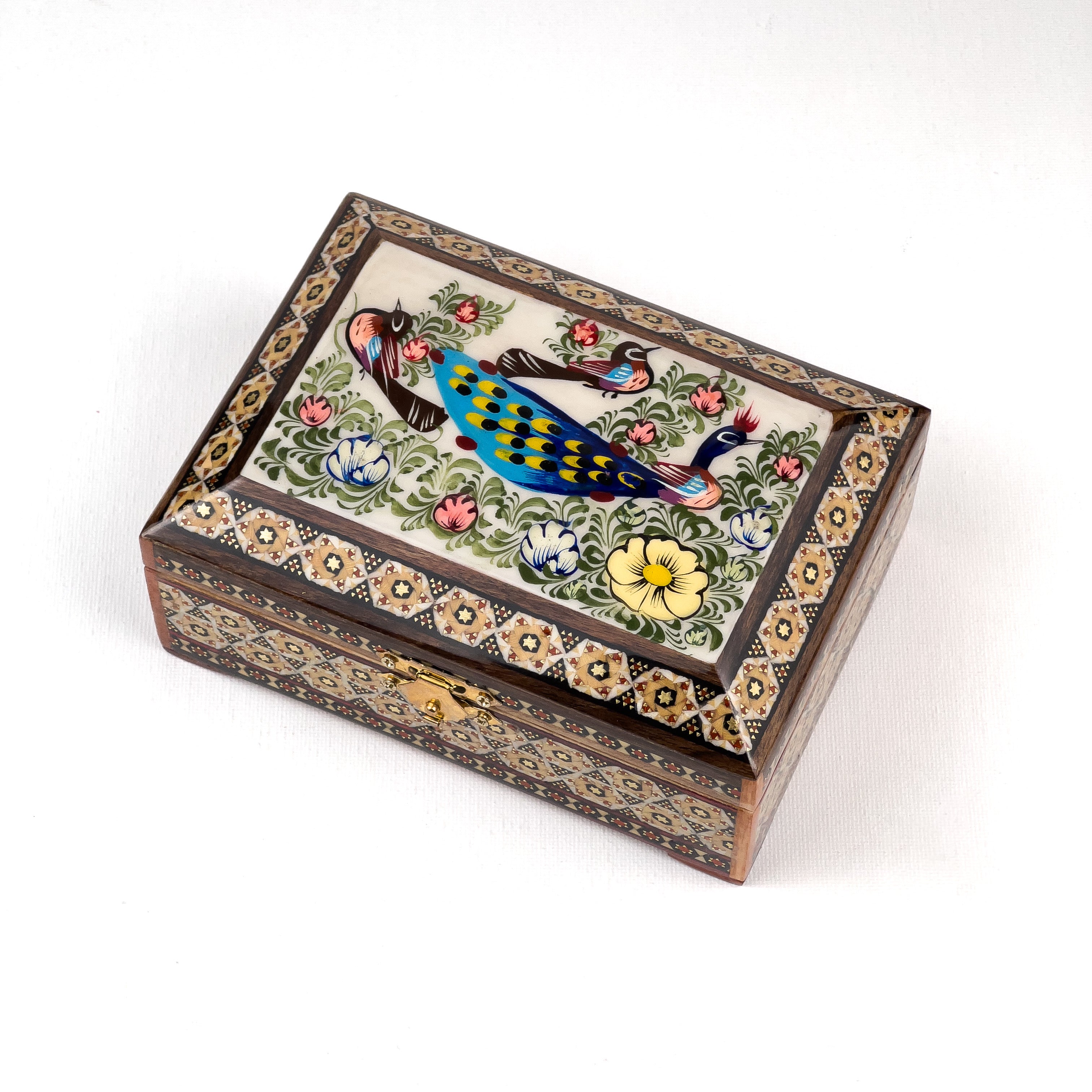 Jewelry Box - Size 2 - Beechwood Interior - Painted Top