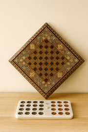 رقعة شطرنج - مقاس 30 - خشب الزان من الداخل 3