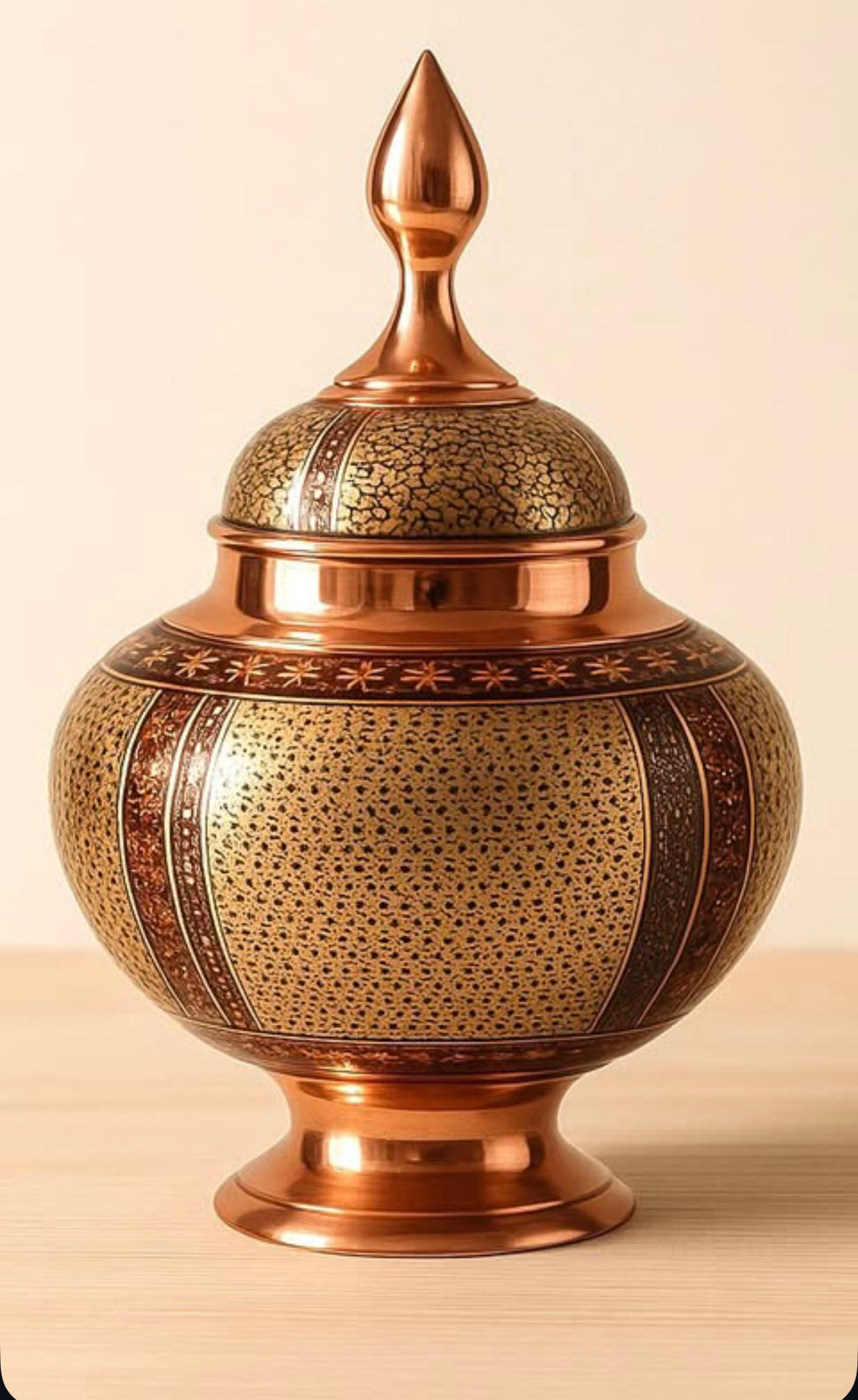 Candy Bowl Copper - Khatam Design