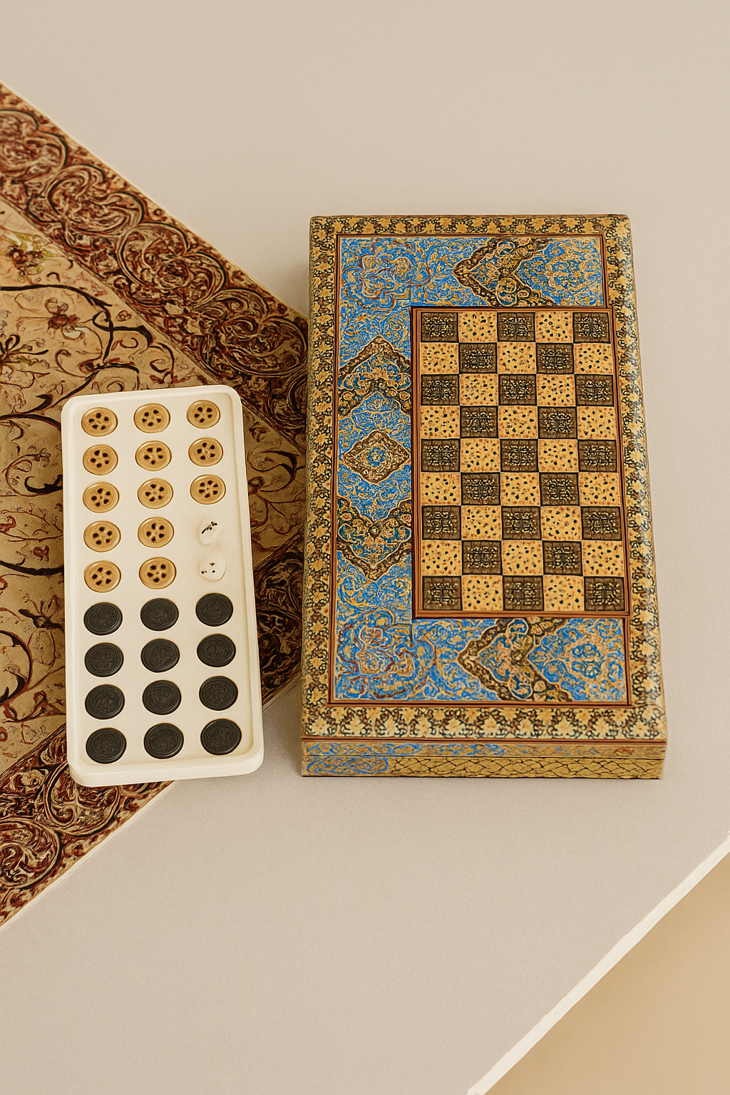 Chess Board - Size 40 - Shell Design
