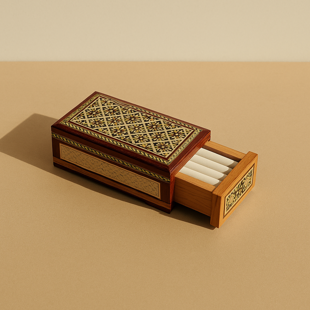 Cigarette Box Khatam Design