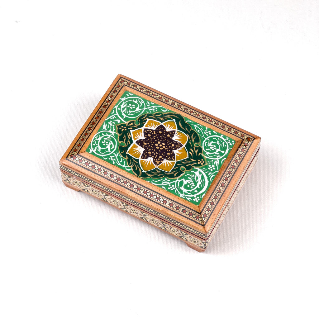 Card Holder - Painted Top - Khatam Design