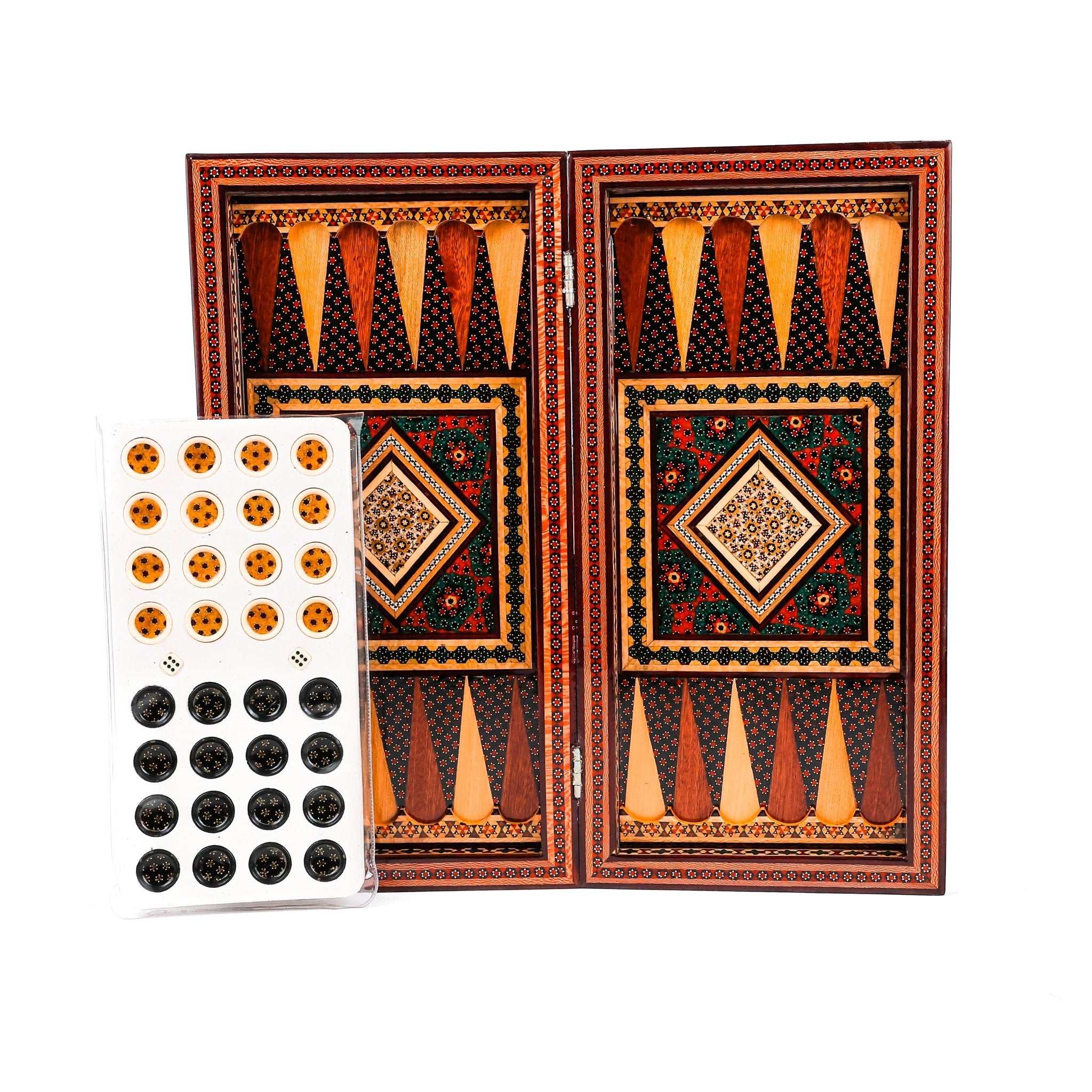 Chess Board Size 40 - Khatam Design - 02 - Meraas Gallery