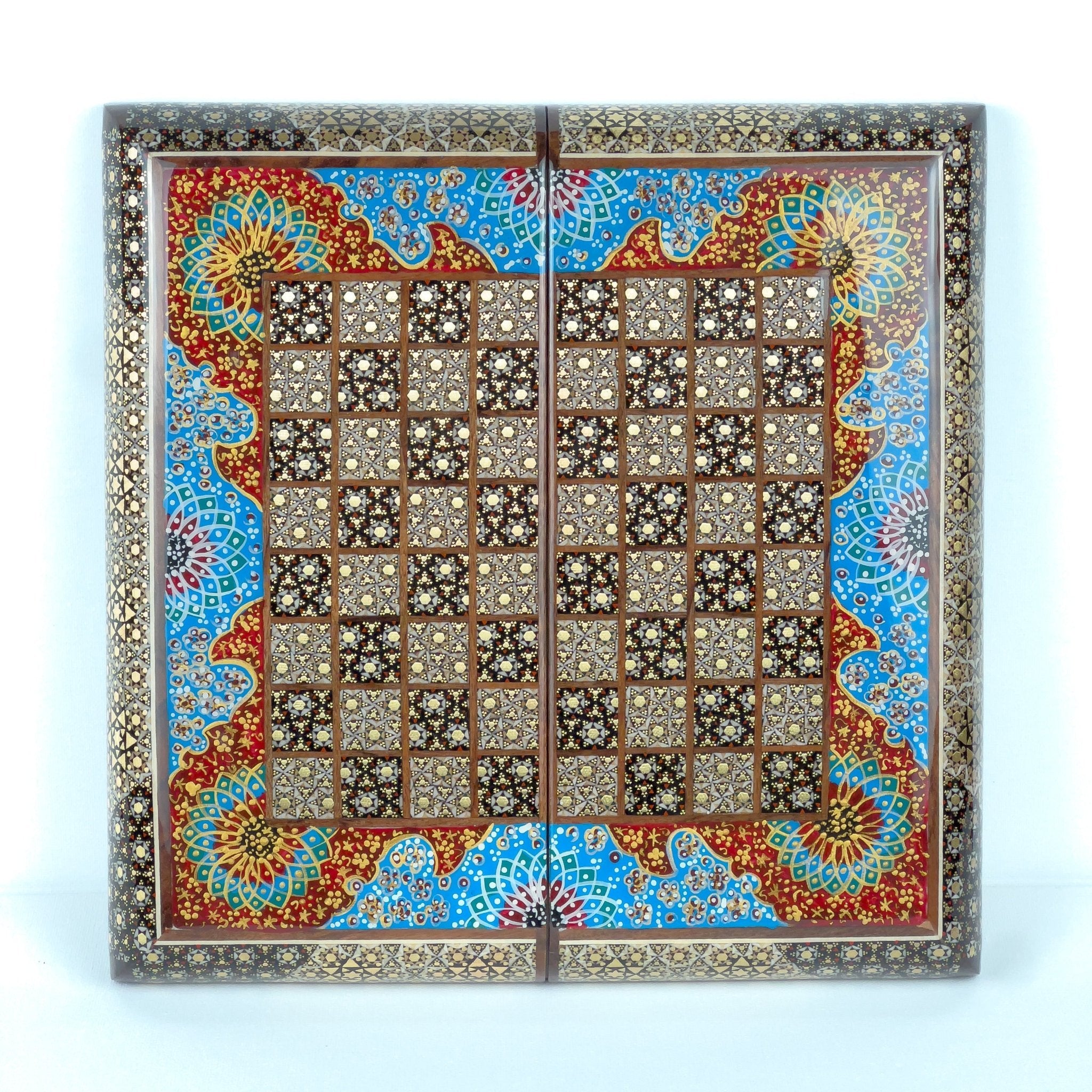 Chess Board Size 30 Shell - Tazhib Design - Meraas Gallery