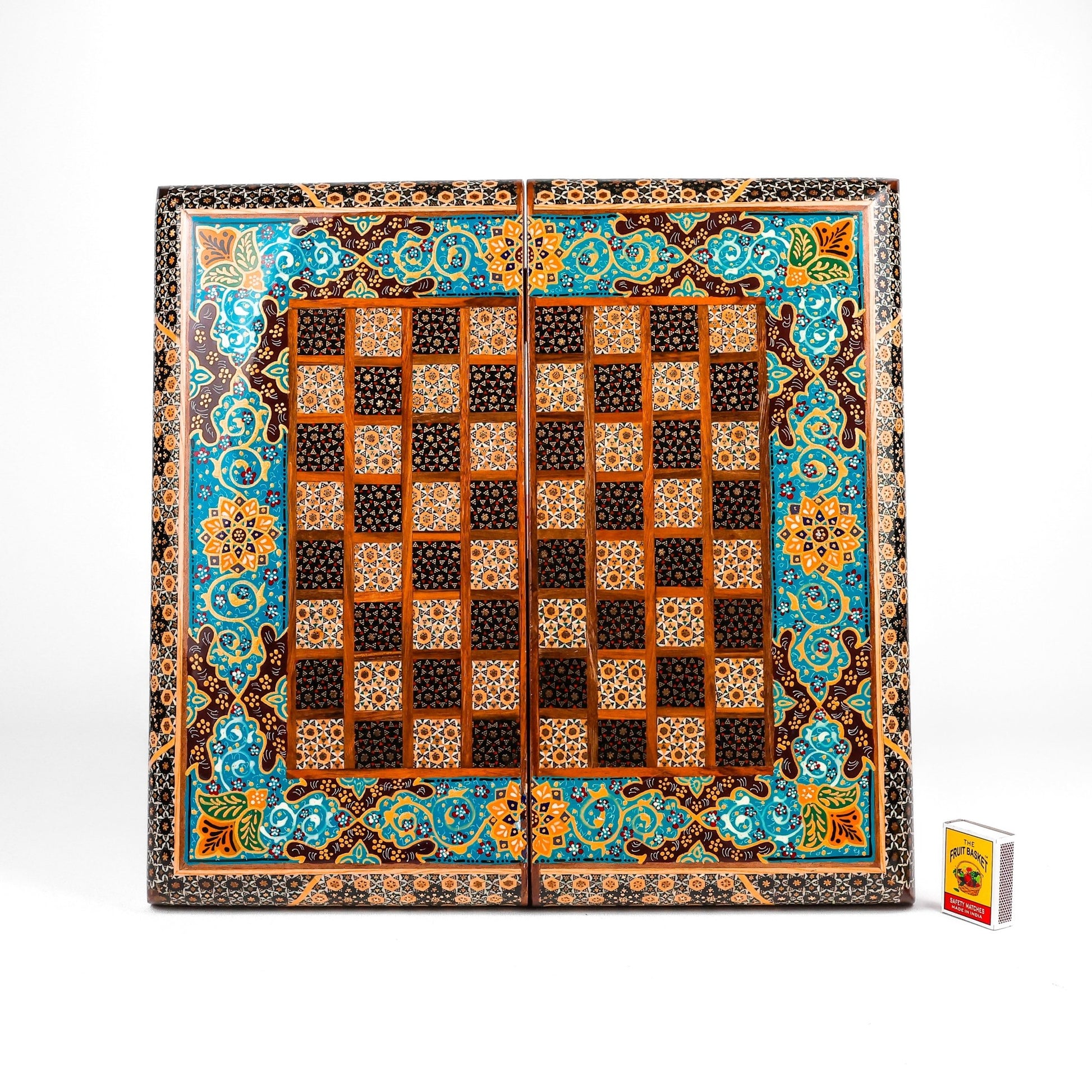 Chess Board Size 40 Shell - Tazhib Design Premium - 02 - Meraas Gallery