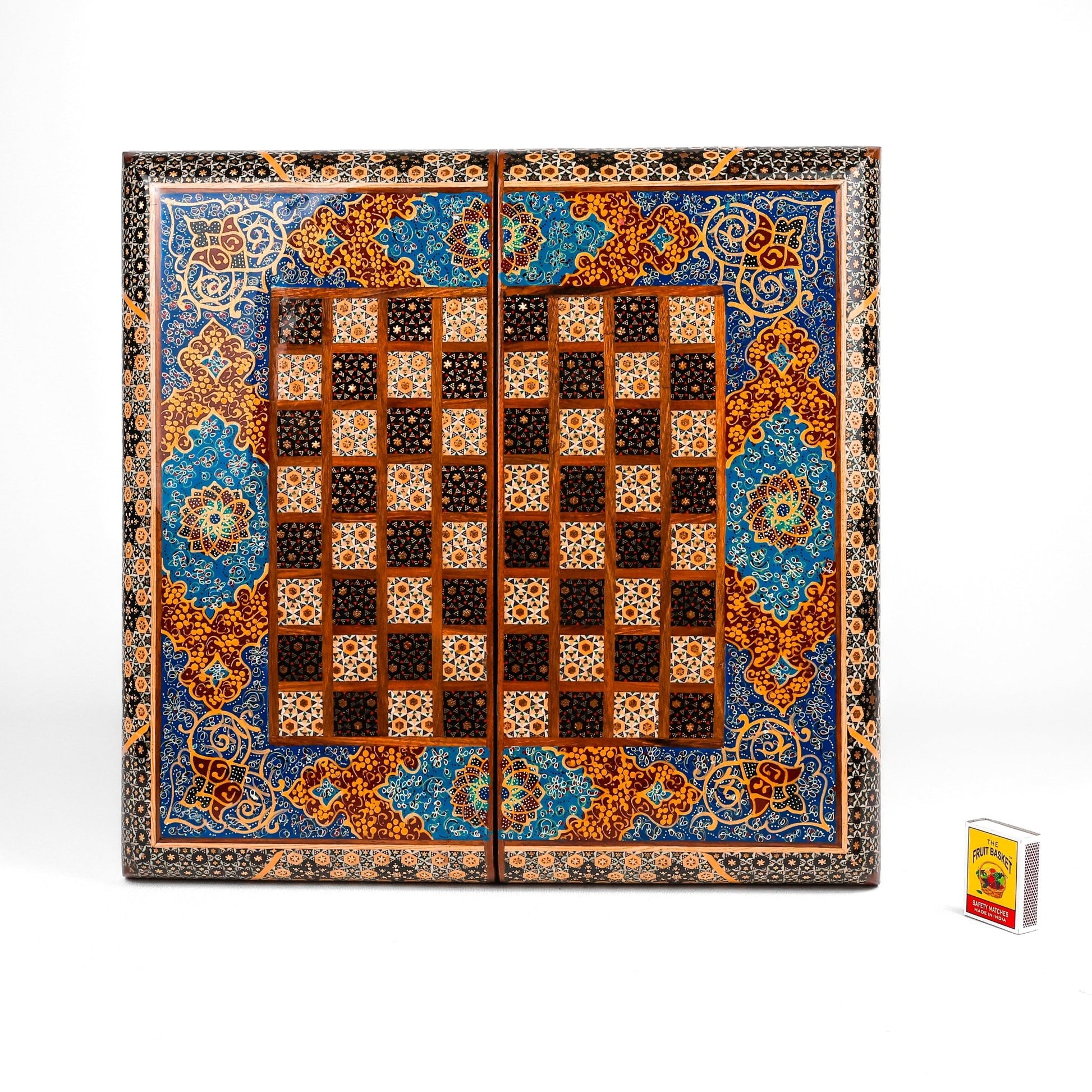Chess Board Size 40 Shell - Tazhib Design Premium - 03 - Meraas Gallery